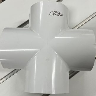 80mm PVC cross